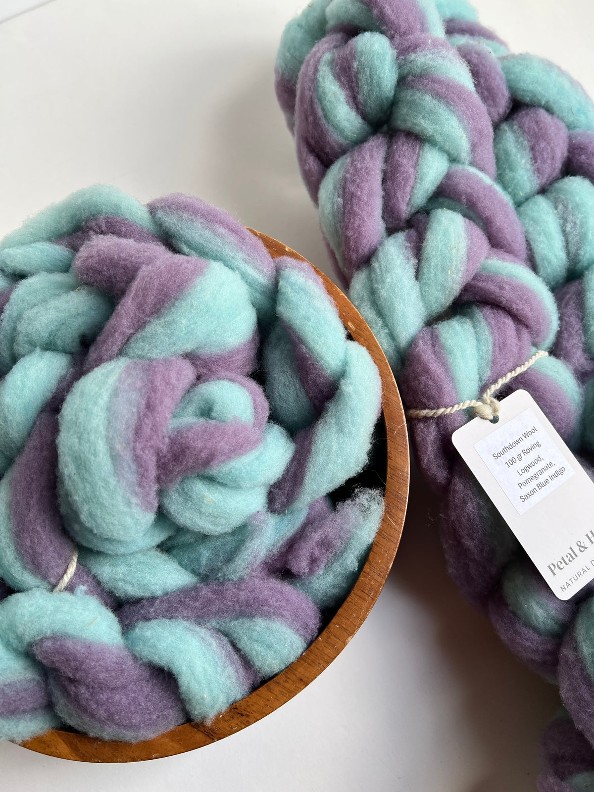 Roving - Southdown Purple/Blue
