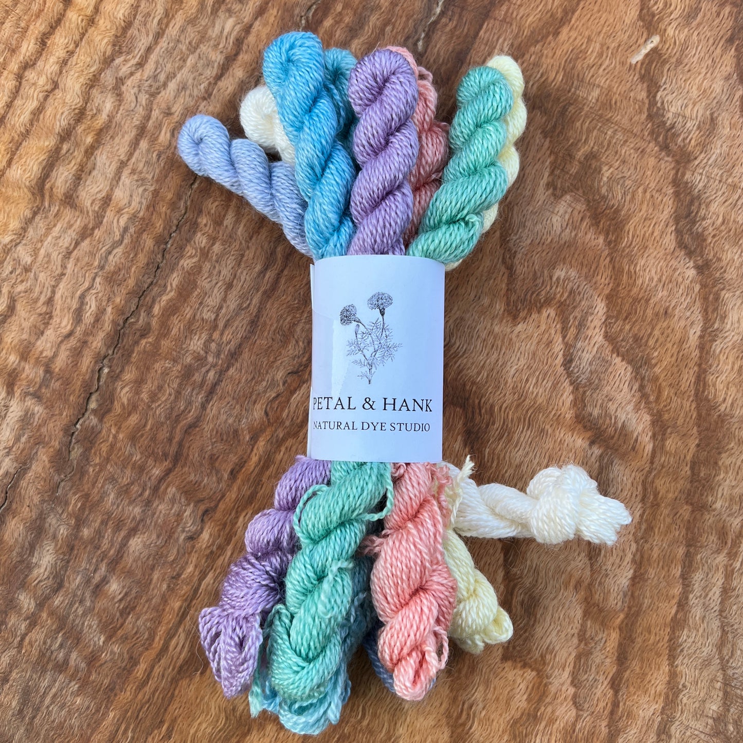 Visible Mending/Embroidery Yarn Set - Aurora Borealis