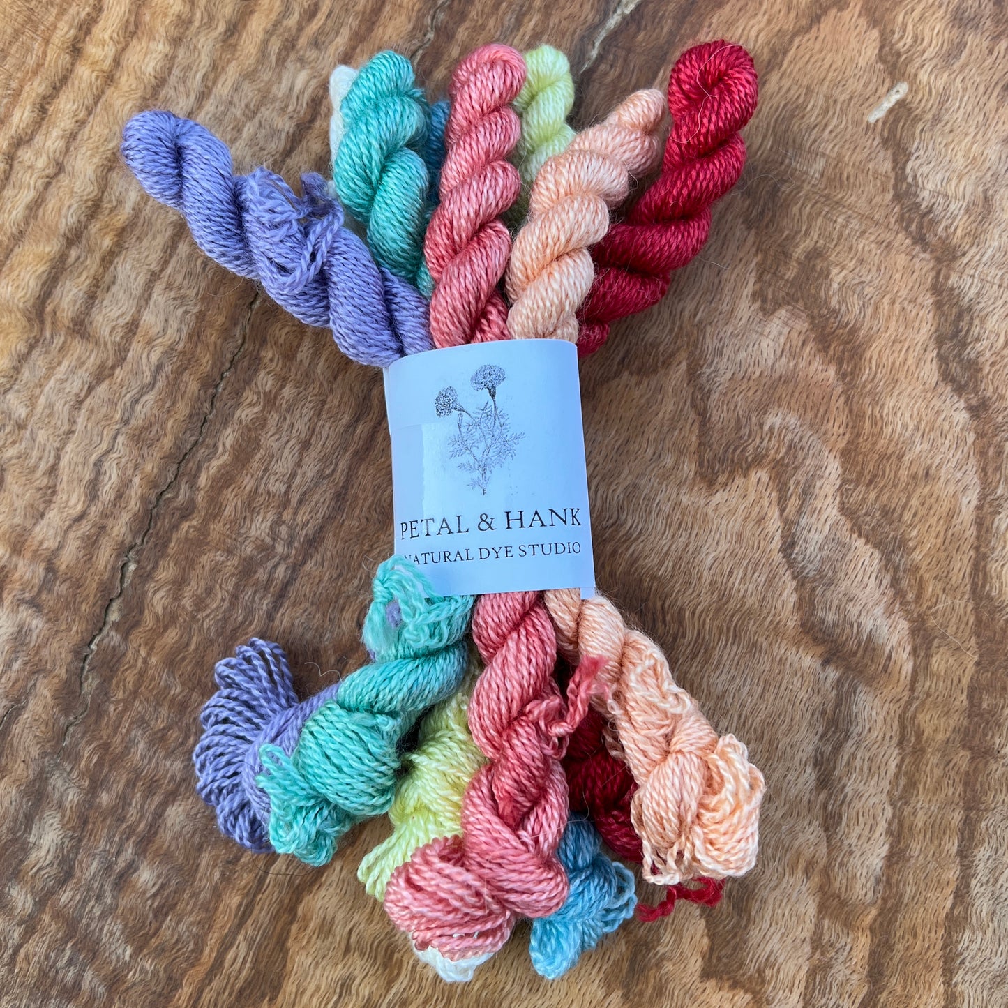 Visible Mending/Embroidery Yarn Set - Royal