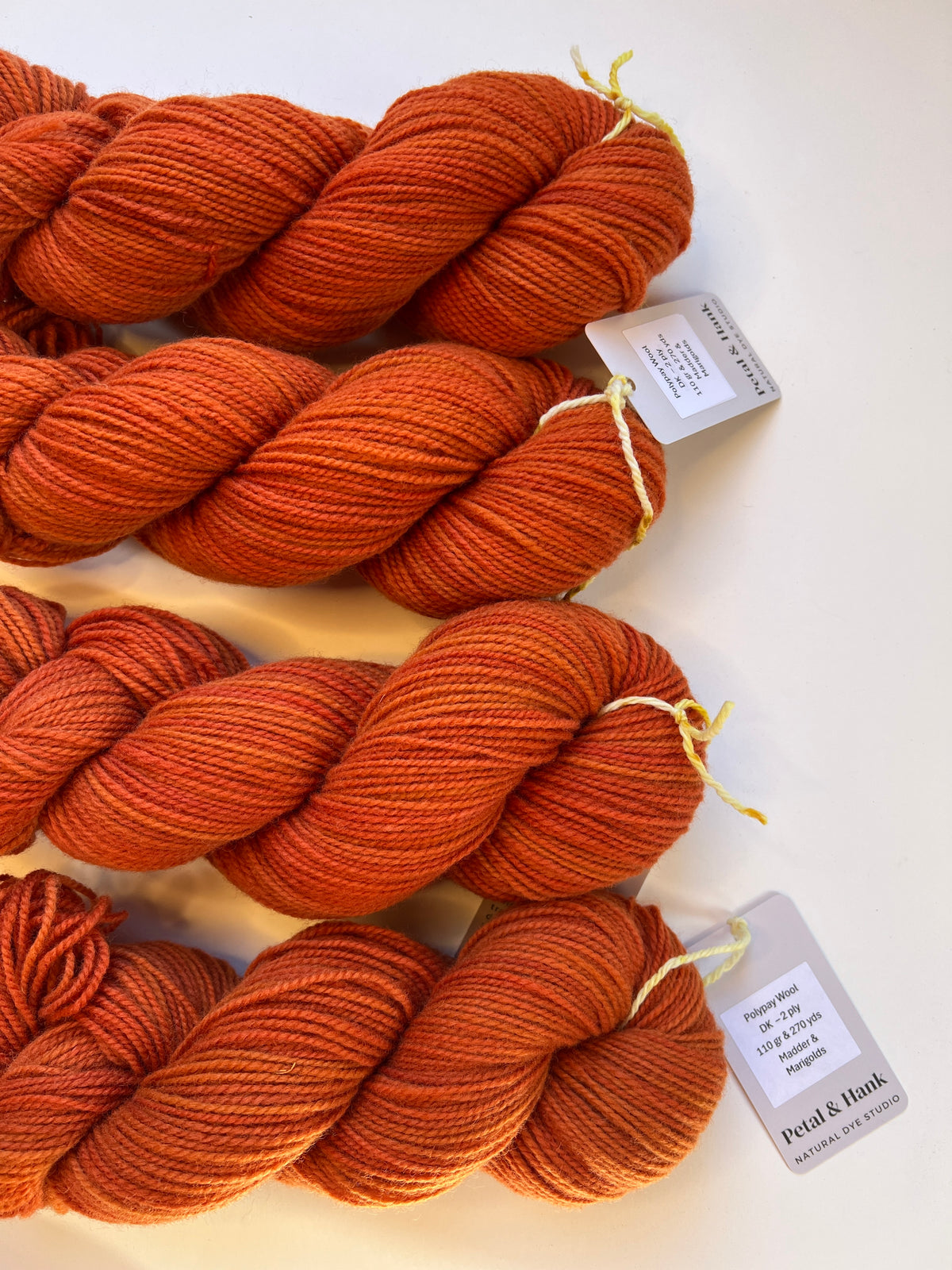 Polypay Yarn - Burnt Orange