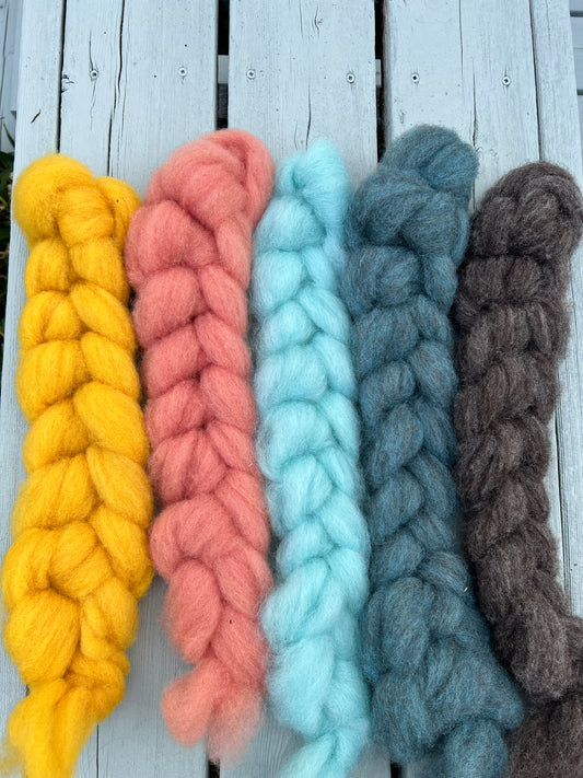 Roving - Gulf Coast Native Spinning Sampler