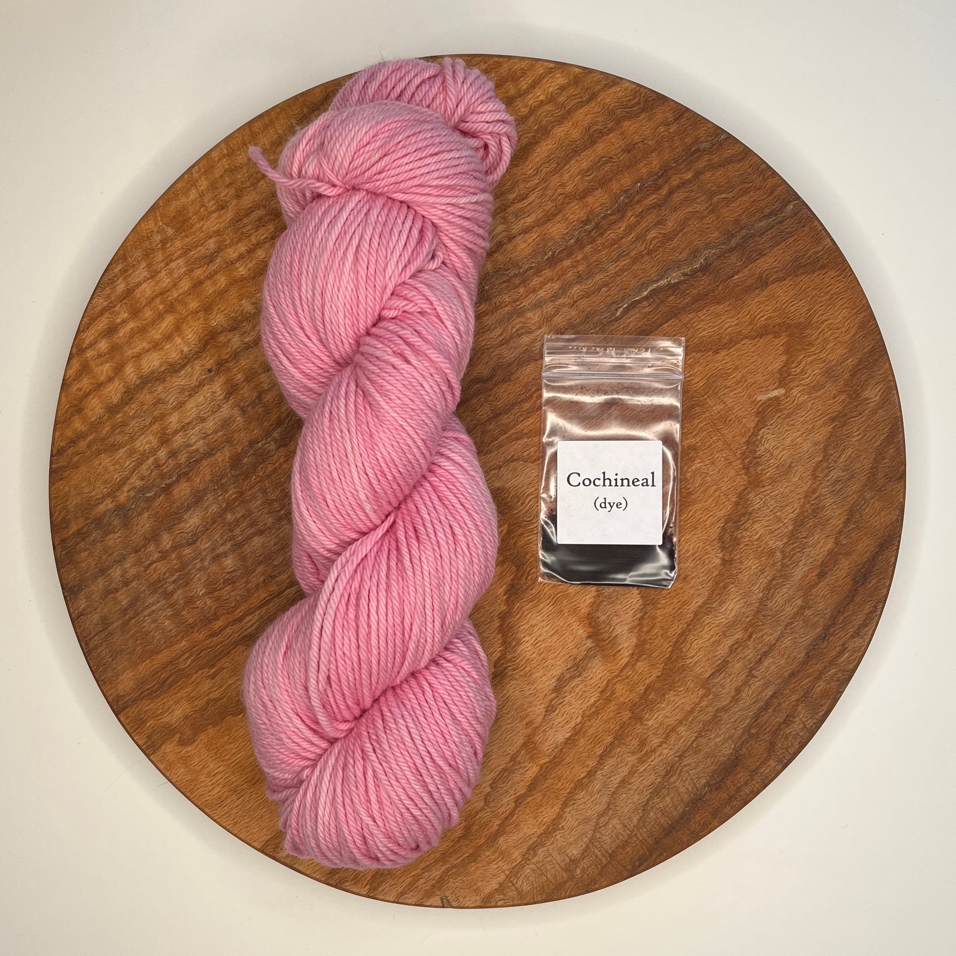 Hot Pink Shepherd's Wool Worsted Weight Yarn